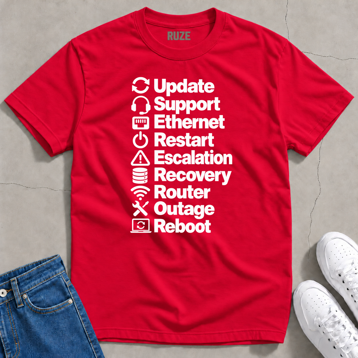 IT Support "User Error" T-Shirt
