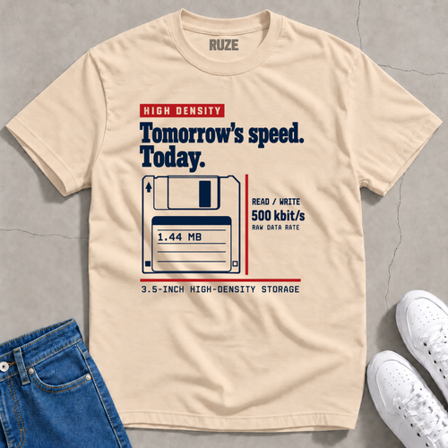 Floppy Disk Tomorrow's Speed T-Shirt