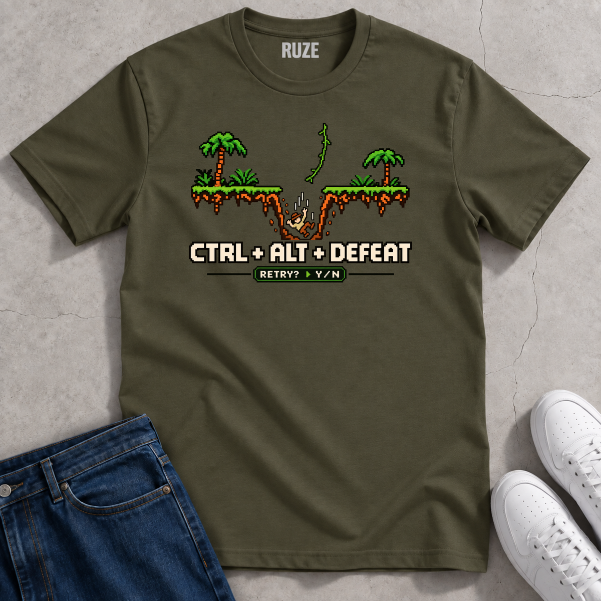 Ctrl + Alt + Defeat T-Shirt