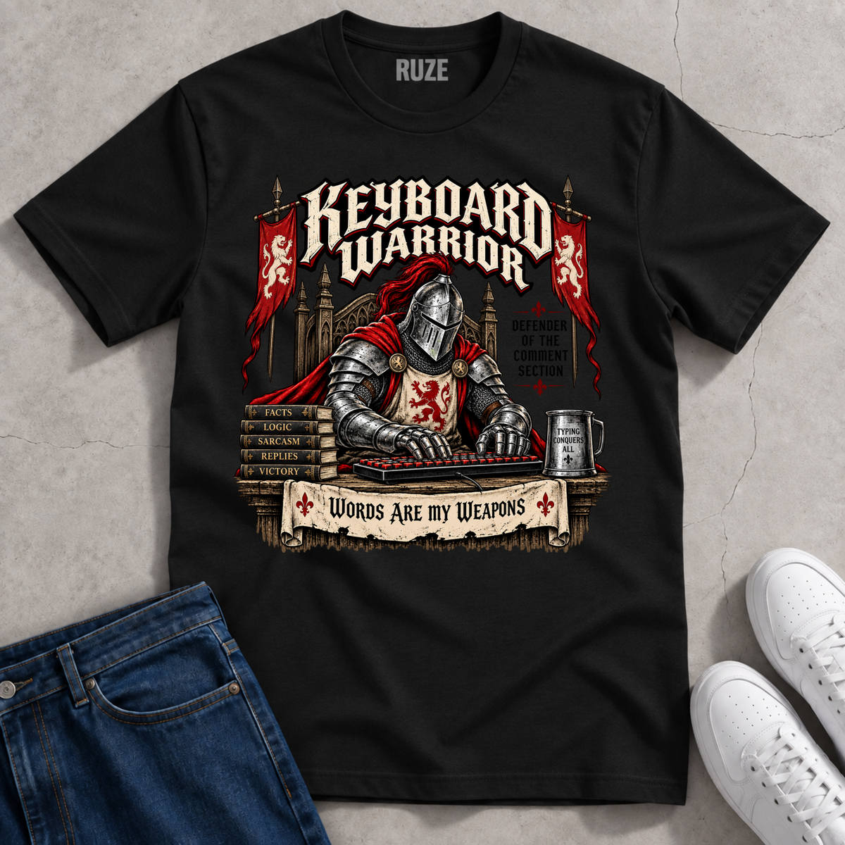 Keyboard Warrior T-Shirt