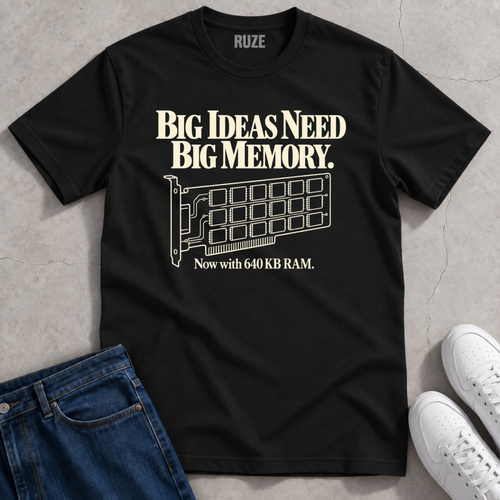 Big Memory 640K T-Shirt