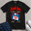 The Floppy Disk — Retro Horror T-Shirt