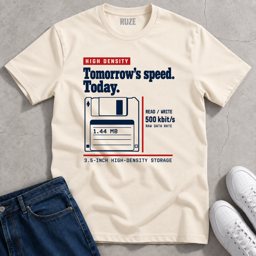 Floppy Disk Tomorrow's Speed T-Shirt