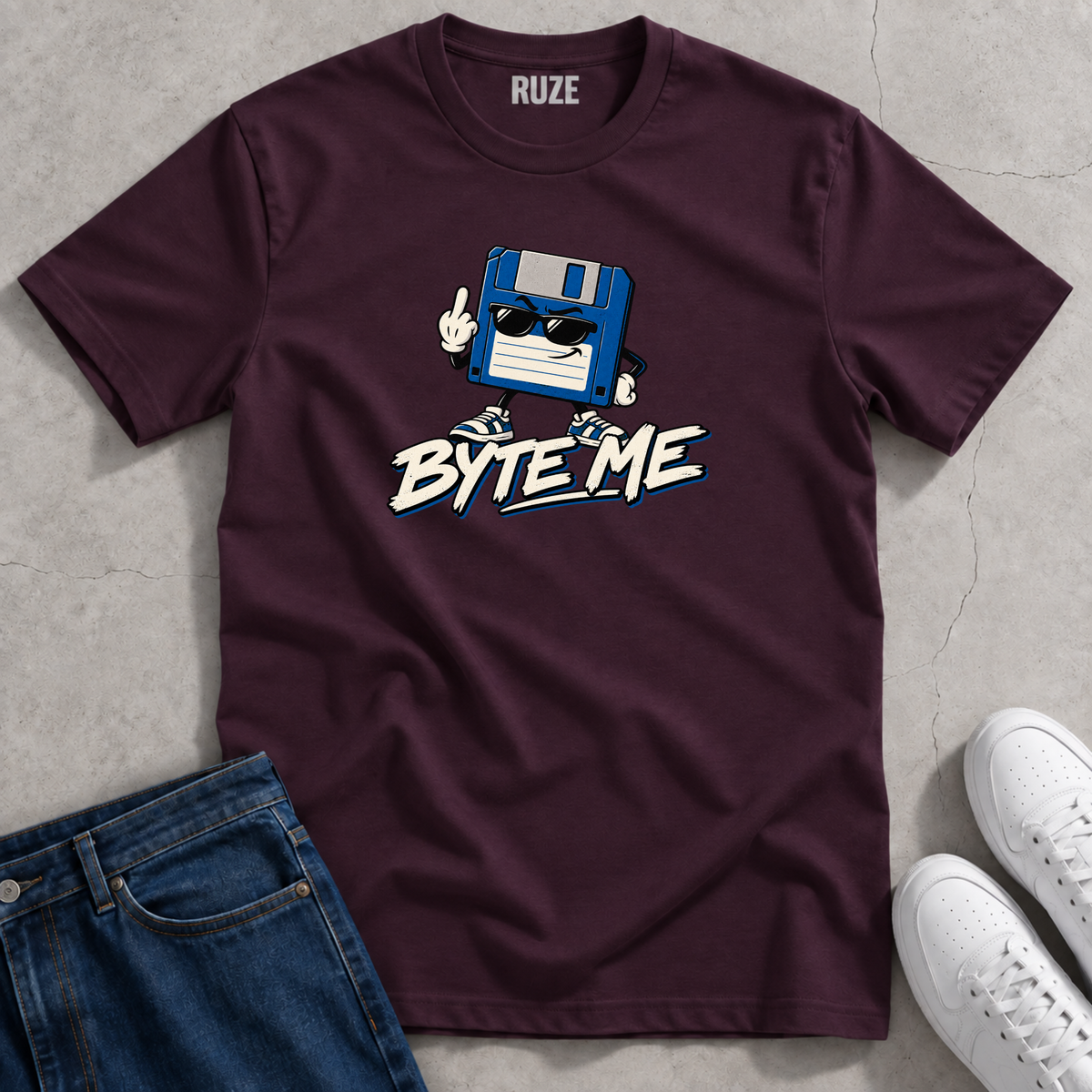 Byte me with Attitude T-Shirt